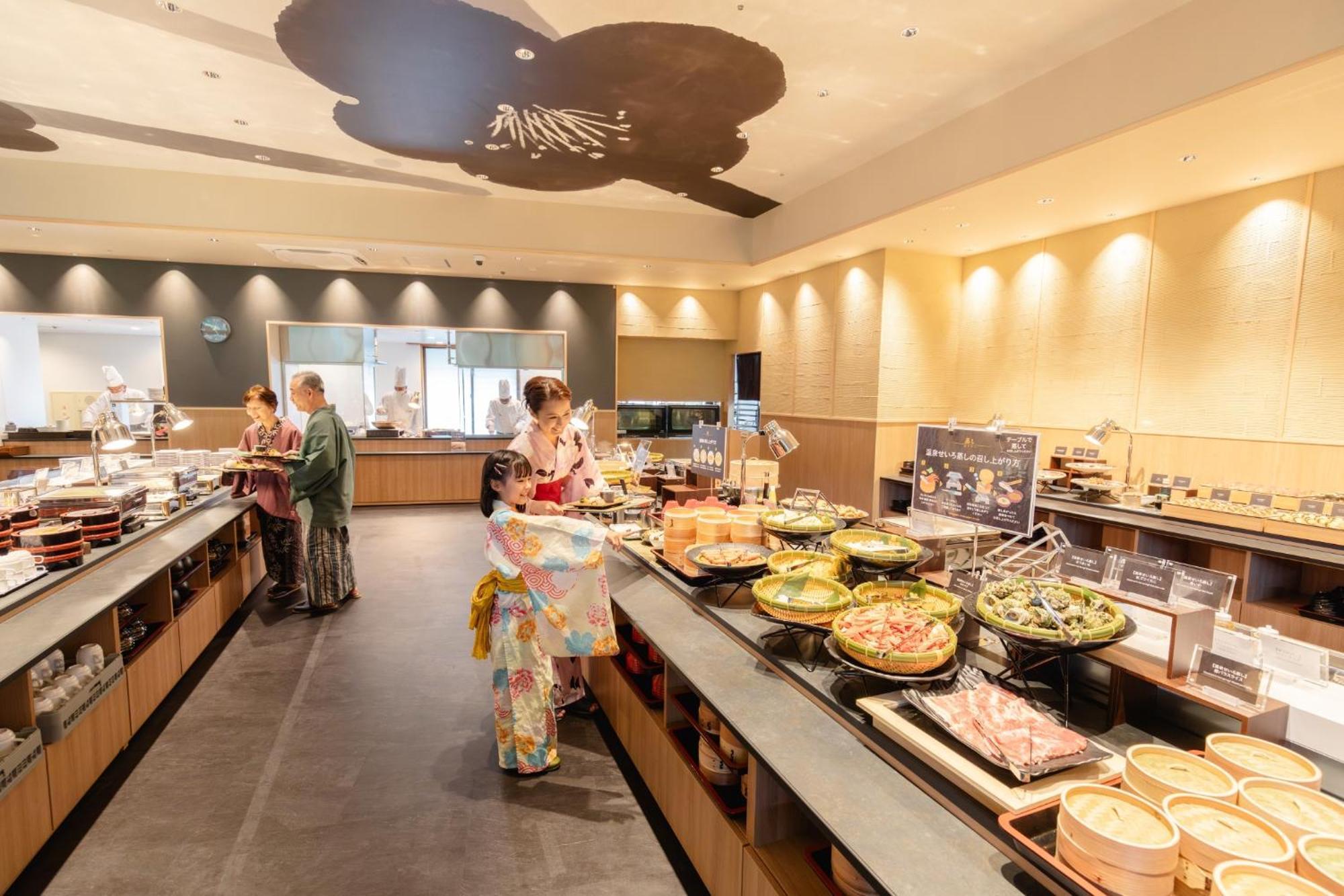 Готель Ooedo Onsen Monogatari Premium Yoshinoya Irokuen Каґа Екстер'єр фото